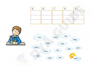 Printable Kindergarten PDF worksheet - UKG #06