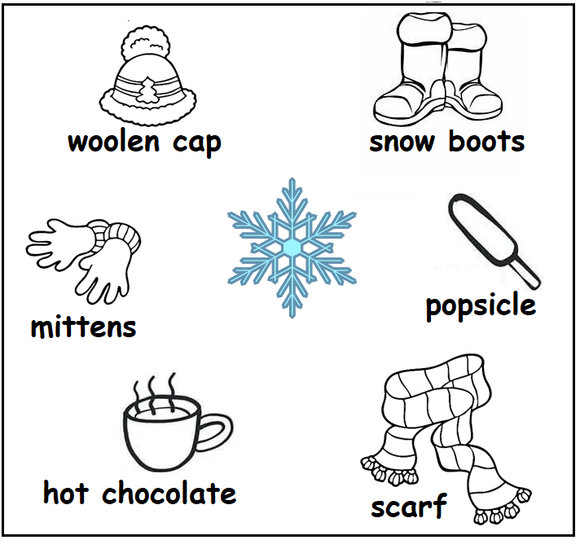 Download and print free preschool worksheets on weather and seasons in PDF form.
