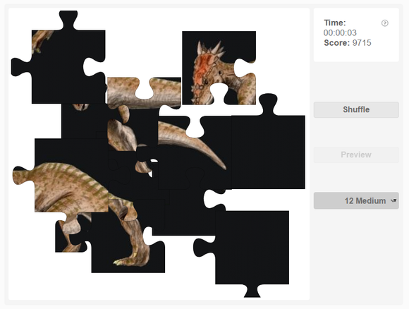 Online jigsaw puzzle - Dracorex