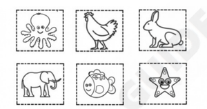 Printable Kindergarten PDF worksheet - 49