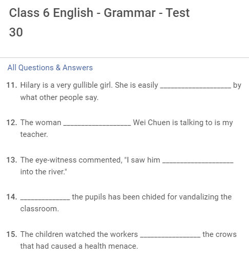 Class 6 IEO PRACTICE TEST #2