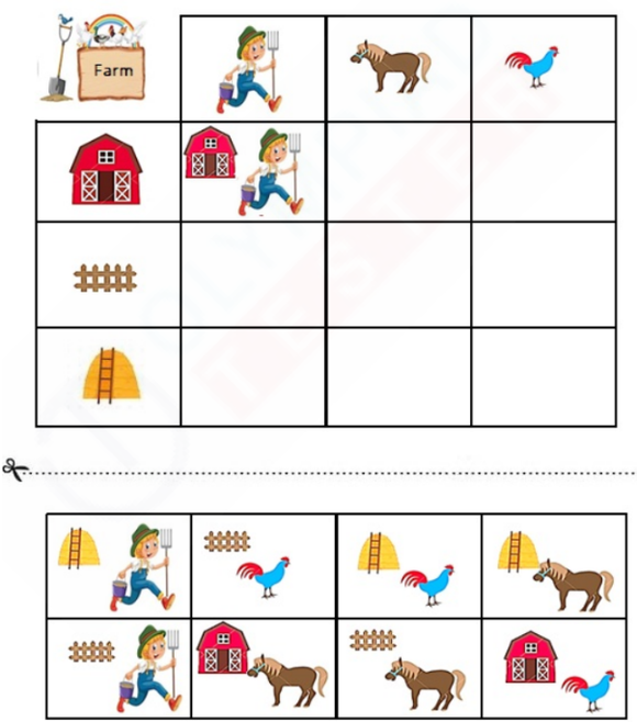 Kindergarten worksheet
