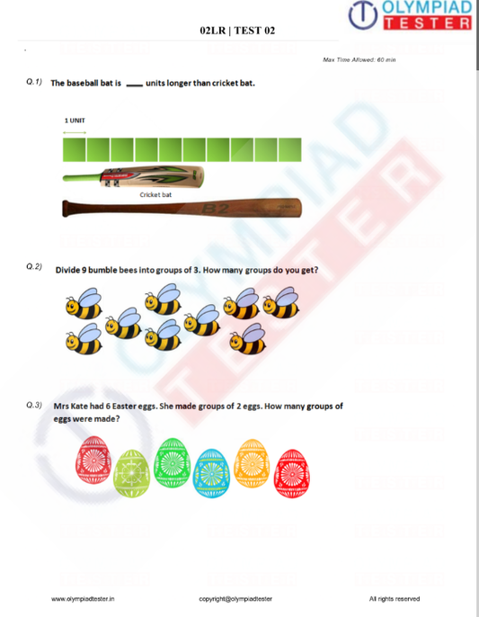 Class 2 Logical reasoning PDF sample papers 02