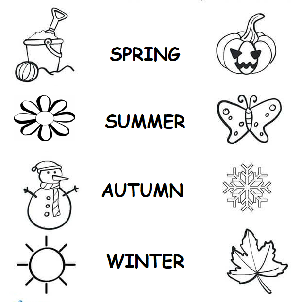 Free Kindergarten Worksheets - Weather 27 | Olympiad tester