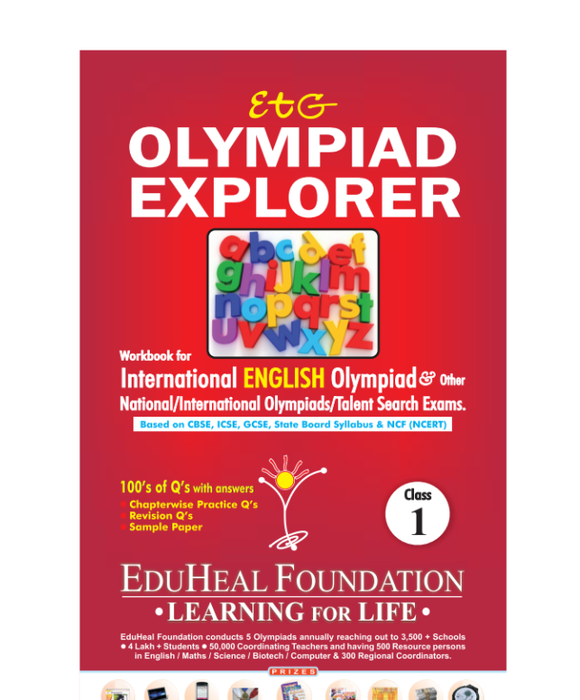 Class 1 IEO Eduheal sample paper - Free download - Olympiad tester