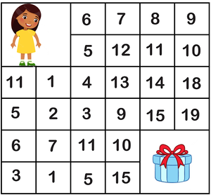 Number Sequence Maze - 1 to 15