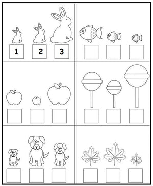 Kindergarten Math Worksheets - Measurements 10