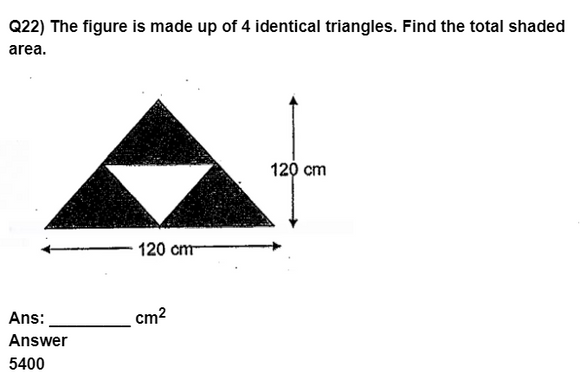 Grade 5  Maths Worksheet - Measurement of Angles