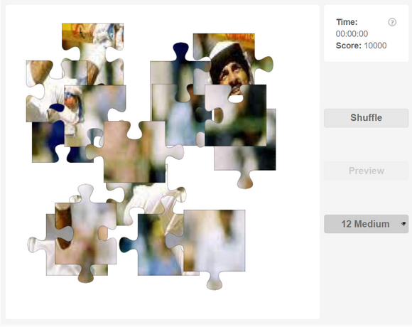 Online jigsaw puzzle - Identify the famous personality - Krishnamachari Srikanth