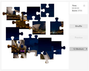 Puzzle - Sydney opera house