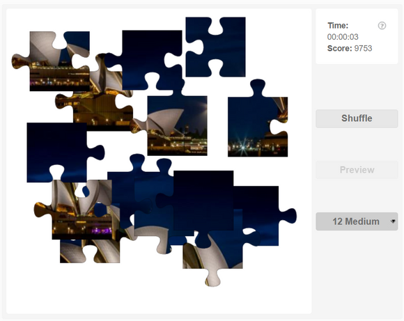 Online jigsaw puzzle - Famous landmarks - Sydney opera house 