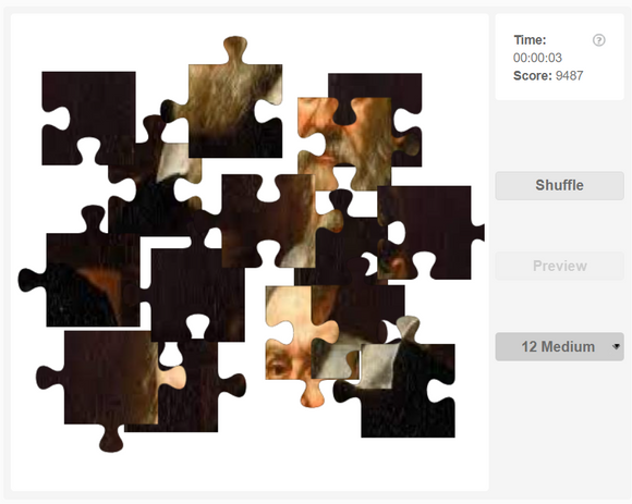 Online jigsaw puzzle - Identify the famous personality - Galileo