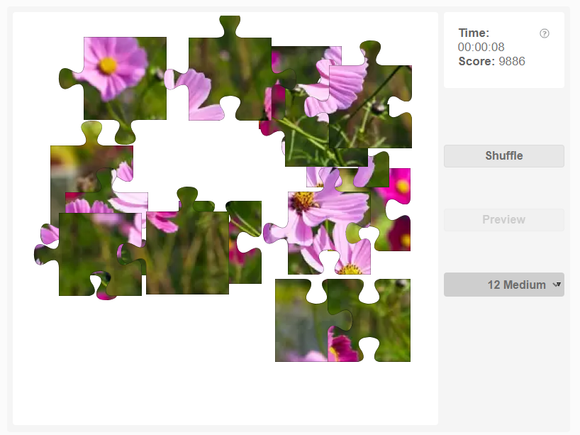 Online jigsaw puzzles - Plants - Cosmos
