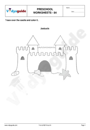 Preschool printable worksheets free download - 84