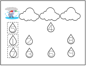 Free Preschool Worksheets - Weather 15