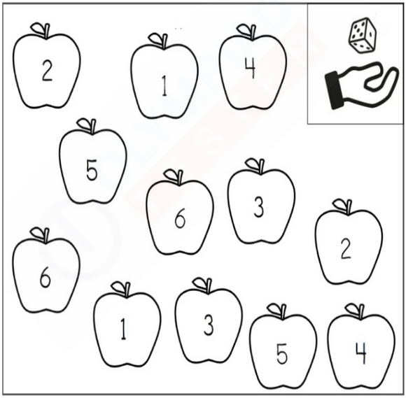 Number worksheet for preschool