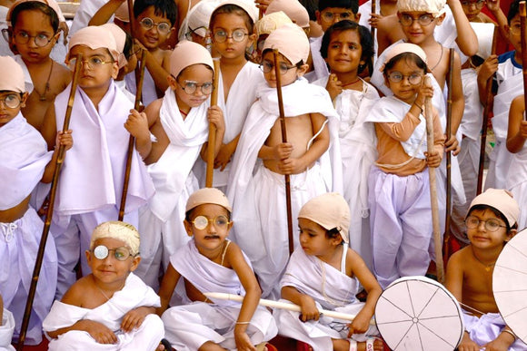Dress Up Your Kids as Mahatma Gandhi Contest by MyGov