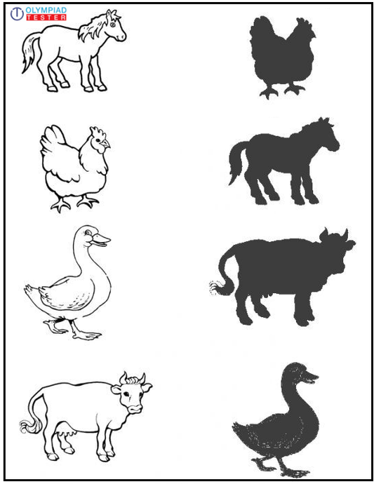 Free Printable Science worksheets for Preschool - Animals 37