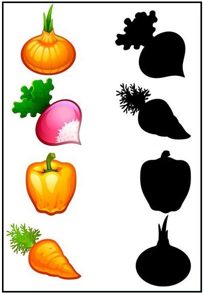 Download this shadow matching worksheet for kindergarten and preschool as PDF.