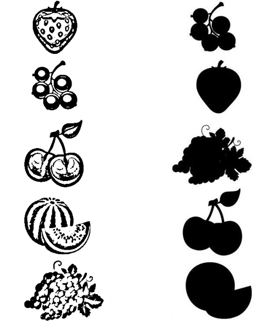 Download this printable shadow matching worksheet for kindergarten and preschool students as PDF.
