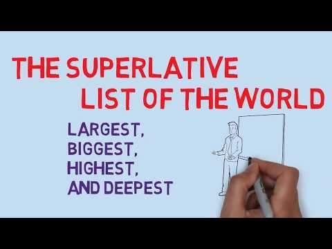 The superlative list - Largest, Highest, Biggest, Longest and deepest in the world and in India