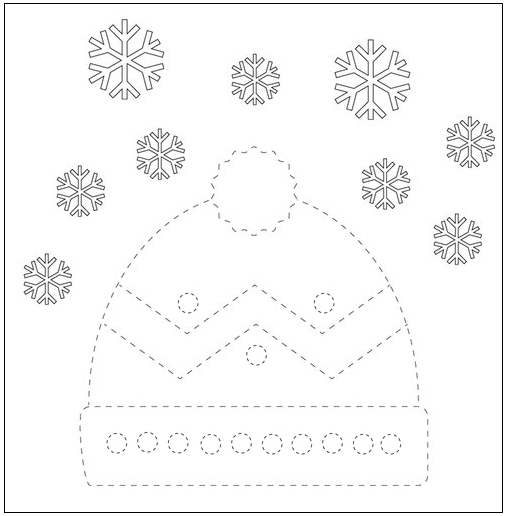 Download this free kindergarten worksheet on winter season in PDF form.