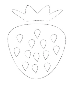 Strawberry Picture Tracing
