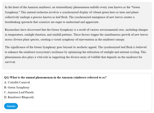 Unseen Passage for Class 7 - Passage 20