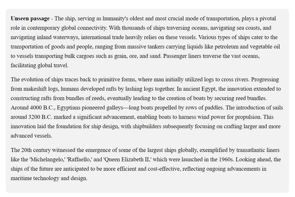 Unseen passage for Class 9 - Passage 15