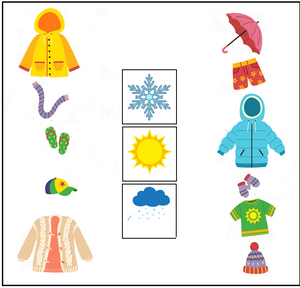 Free Preschool Worksheets - Weather 14