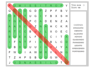 Discover Musical Terms with Our Word Search Puzzle