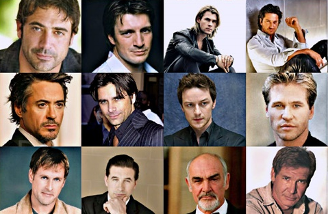 Top Hollywood Actors - Word Search Puzzle