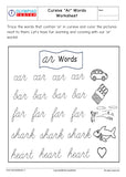 Cursive A writing - Worksheet #10