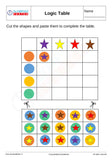 Kindergarten Logical Reasoning - PDF Worksheet 17