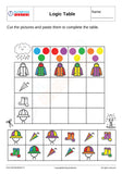 Kindergarten Logical Reasoning - PDF Worksheet 18