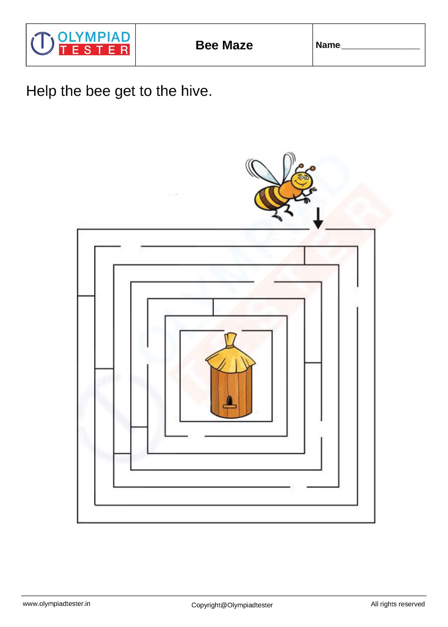 Kindergarten Logical Reasoning - PDF Worksheet 07