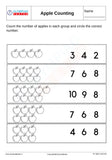 UKG Maths Worksheets - Activity 6