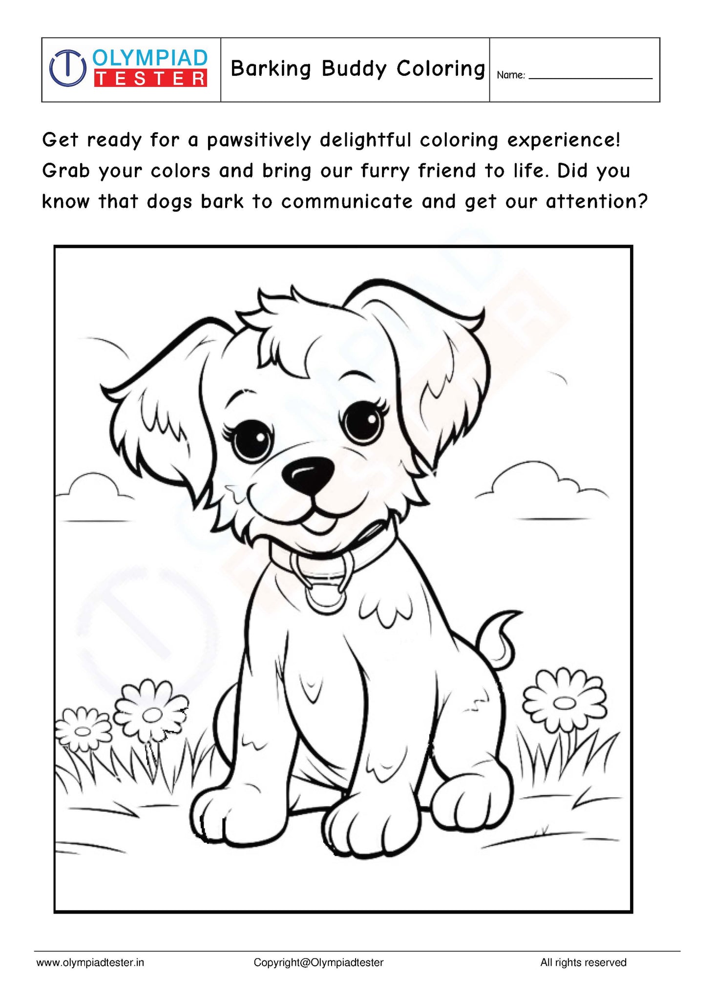 Coloring worksheets for Kindergarten 200 Printable PDF Activities Olympiad tester