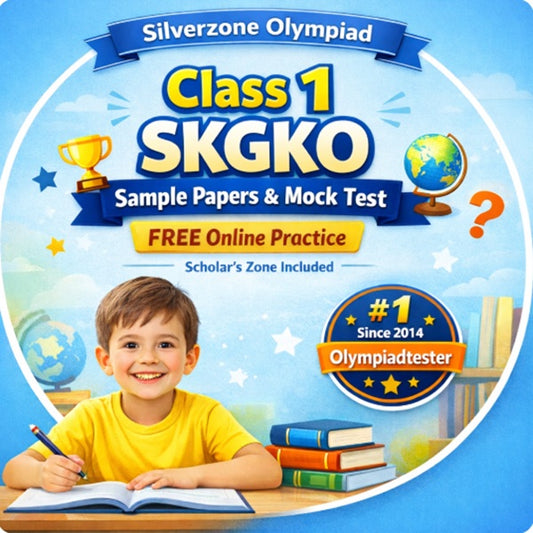 Class 1 SKGKO sample papers and mock tests free online practice for Silverzone Olympiad by Olympiadtester.