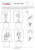 Kindergarten Cut & Paste  worksheets - 220+ engaging activities