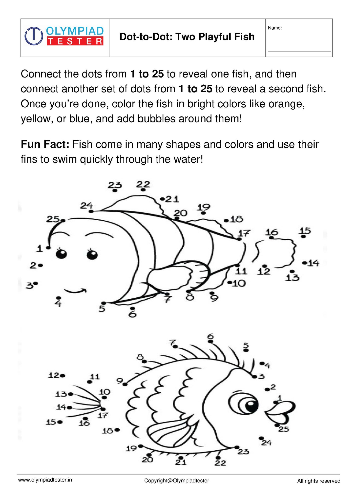 Kindergarten Connect The Dots  worksheets - 330+ engaging activities