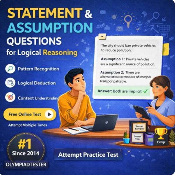 statement and assumption questions logical reasoning implicit assumptions practice.
