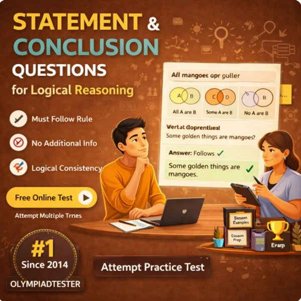 statement and conclusion questions must follow venn diagram logical reasoning practice.