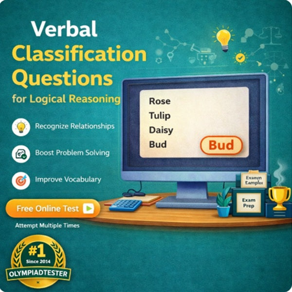 verbal classification questions examples odd one out logical reasoning practice.