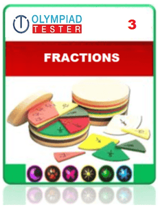 Class 3 Maths Fractions questions - 15 Online tests - Olympiadtester