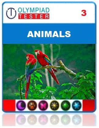OLYMPIADTESTER CERTIFIED STUDENT EXAM (OCS) - CLASS 3 SCIENCE - ANIMALS - Olympiadtester