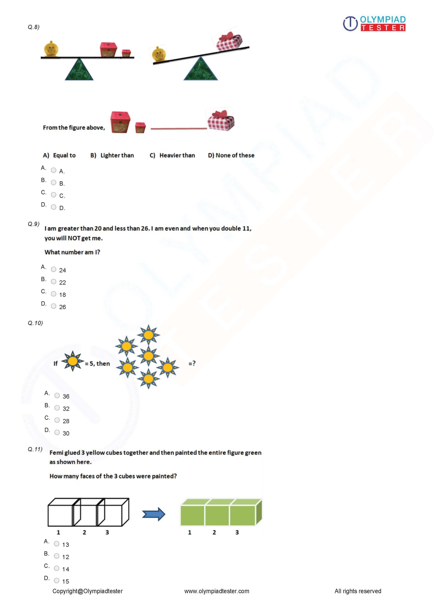 Class 3 IMO (International Maths Olympiad) Topper's guide | Olympiad tester