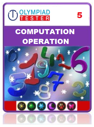 Class 5 Maths Computation Operation - 20 Online tests - Olympiadtester