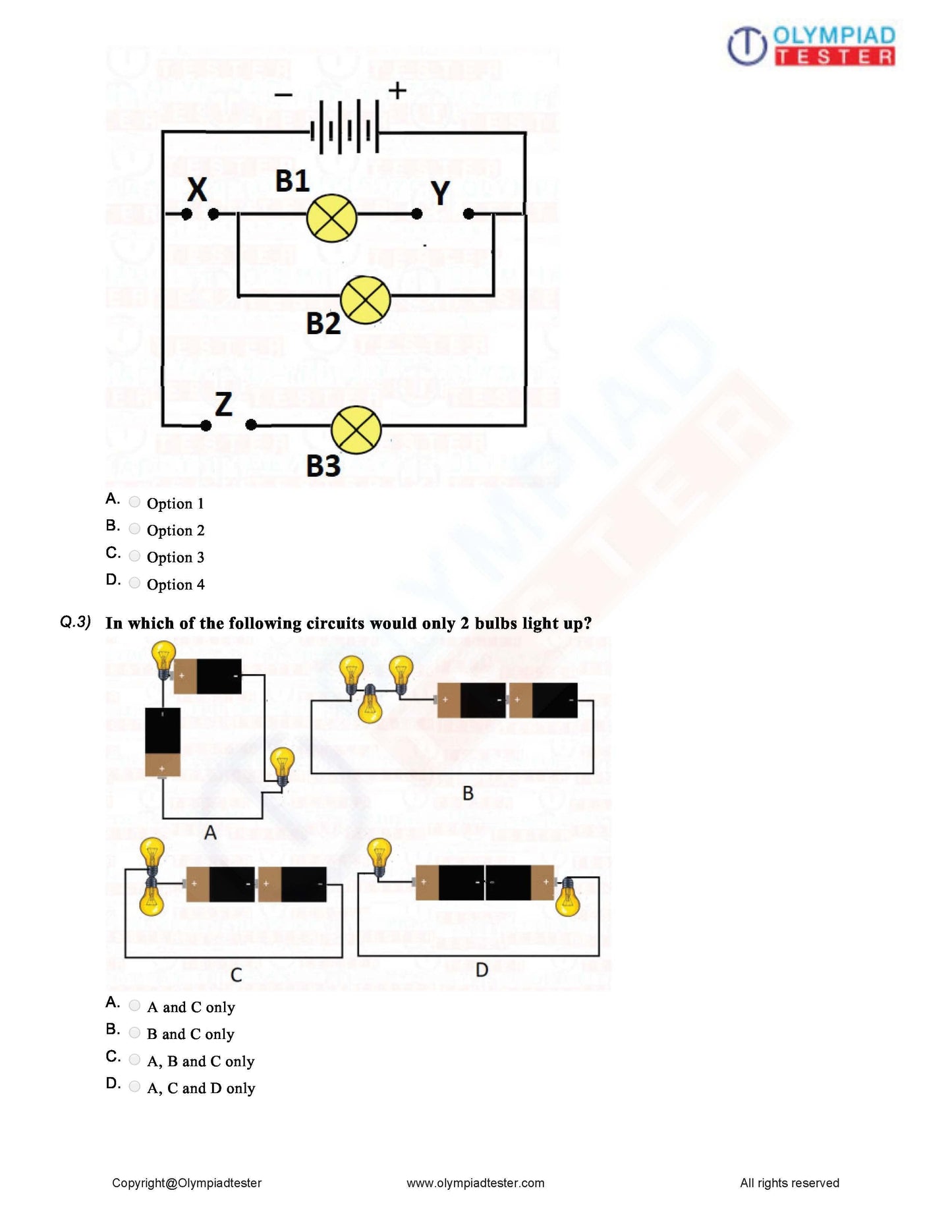Class 6 Science Olympiad question papers - Course - Olympiadtester