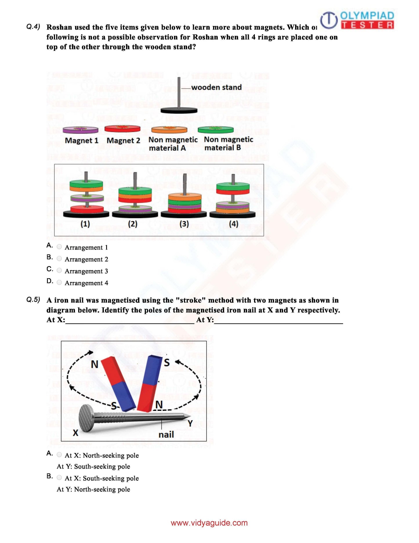 Class 6 Science Olympiad question papers - Course - Olympiadtester